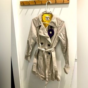 Old Navy Khaki Trench Coat